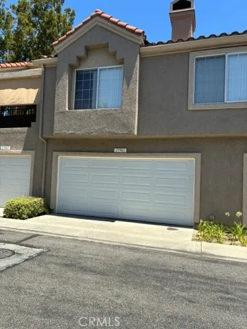 Attached two car garage