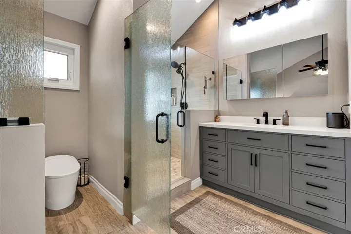 Primary bathroom.