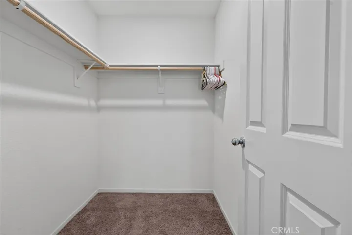 Primary closet