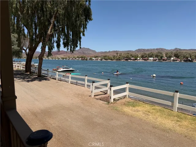 View from front deck - looking toward Parker Dam