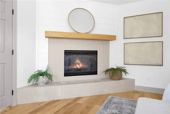 Upstairs Primary Fireplace