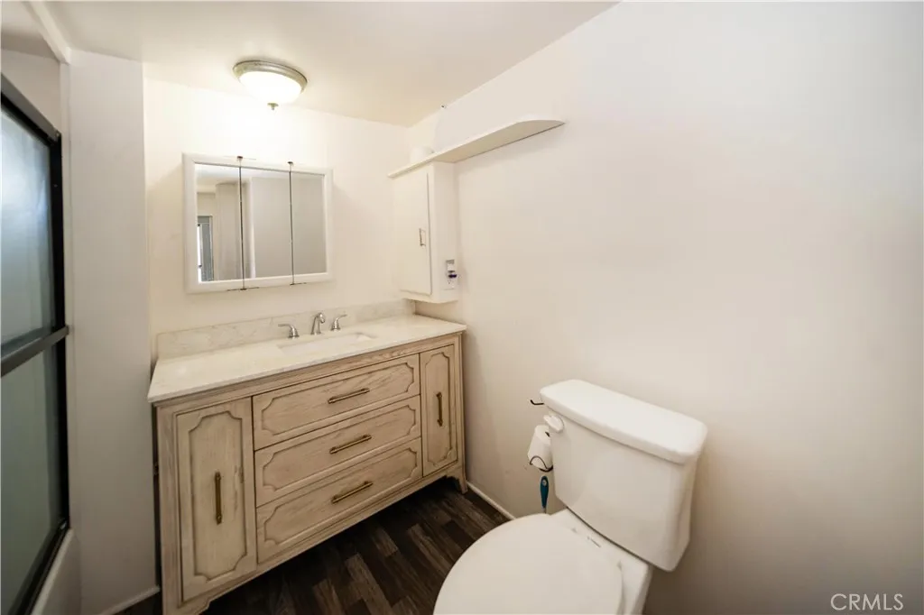 Bathroom with tub and shower