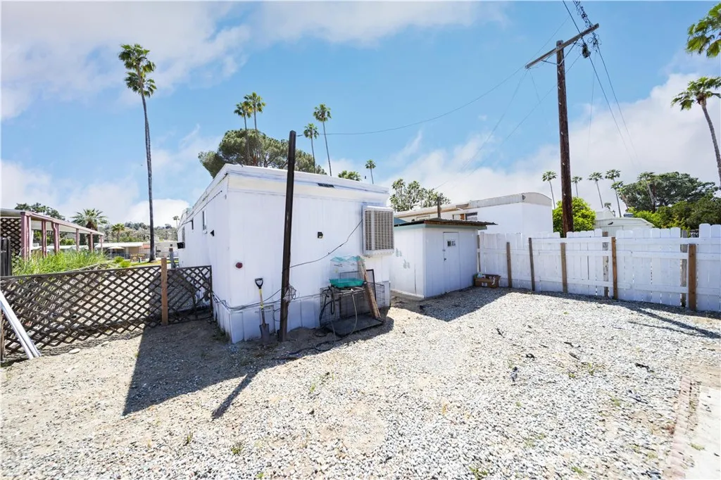 Large backyard lot