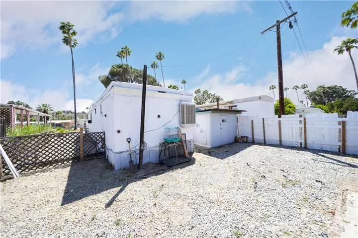 Large backyard lot