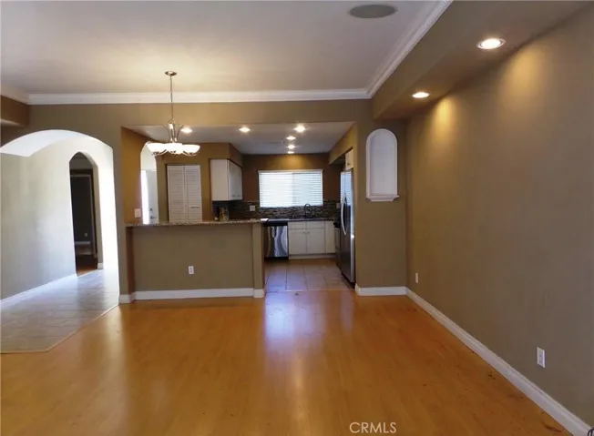 Dining area and Kitchen view from Living Room