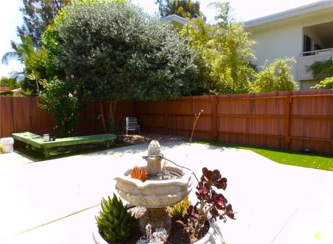 Backyard is fenced out