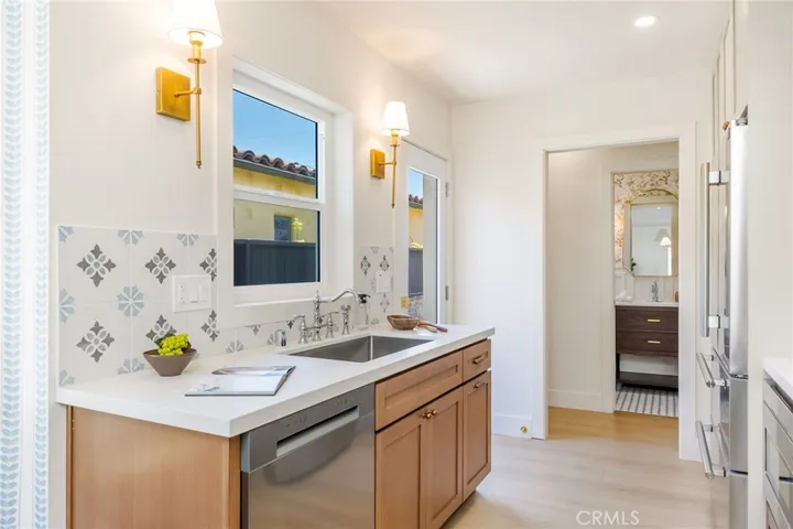 Renovated kitchen