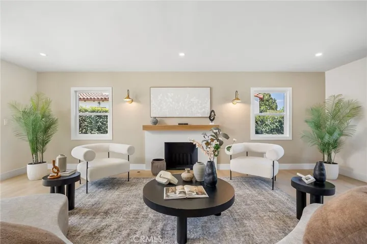 nicely renovated, open space