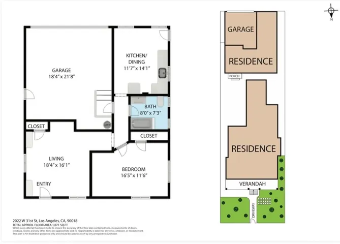 2022 W 31st, Los Angeles, California 90018