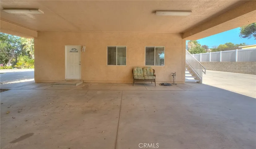 Frontal view-Door of unit 1 lower level