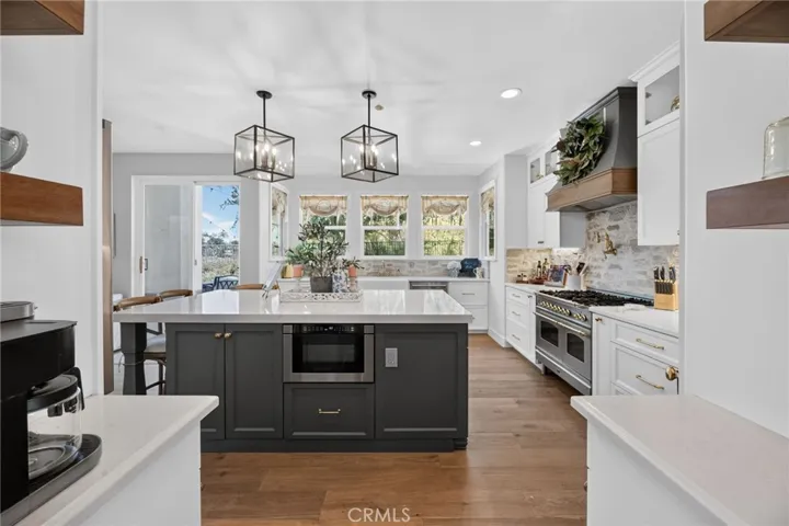 Kitchen view from dining room