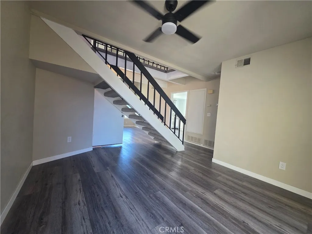 View of stairs from Dining area