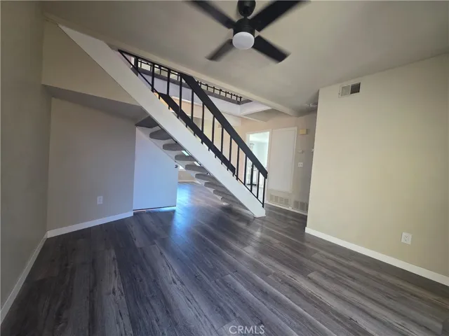 View of stairs from Dining area
