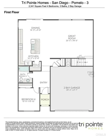 Pomelo Plan 3 - First floor
