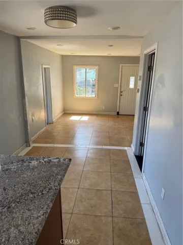 Living area of main unit.