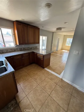 View from kitchn to living area of main unit.