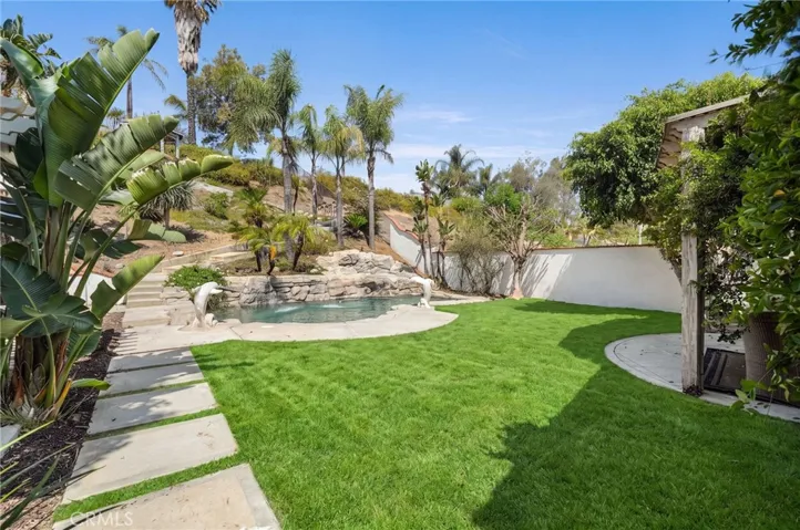 Backyard with Pool
