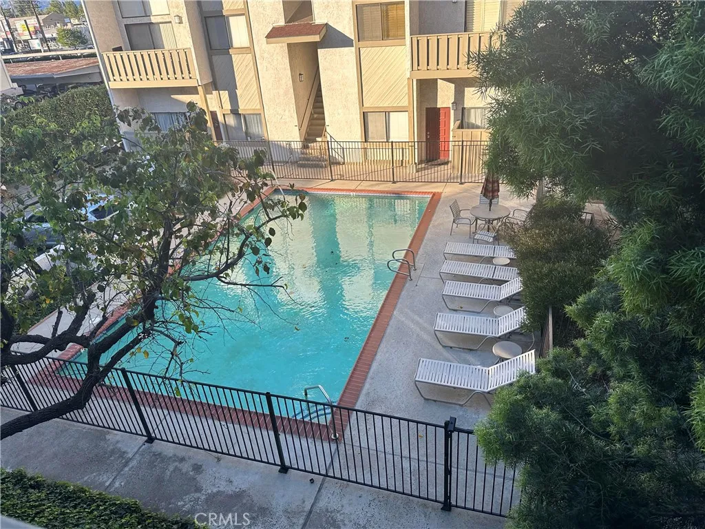 Community Pool across from Balcony