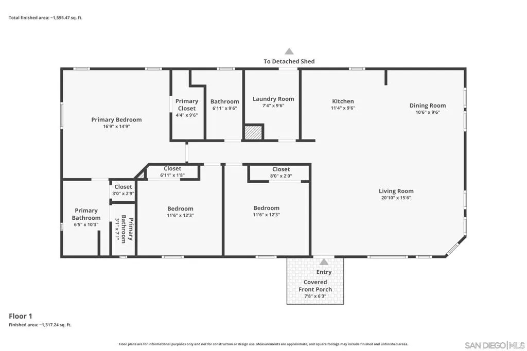 1st Floor Plan