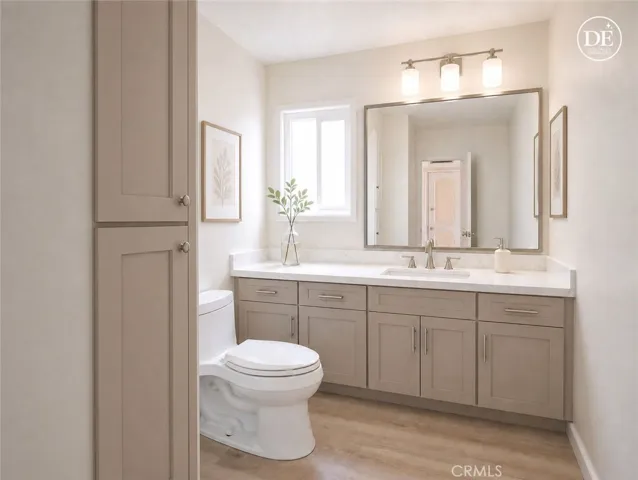 Powder Room - 
Virtually Remodeled