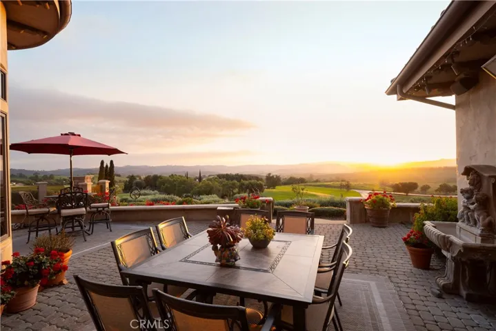 View from back patio