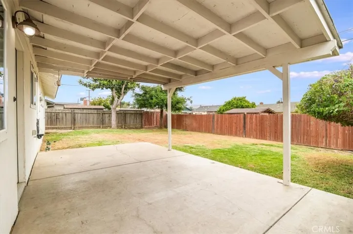 Back patio
