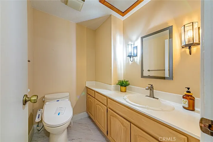 Downstairs guest powder room