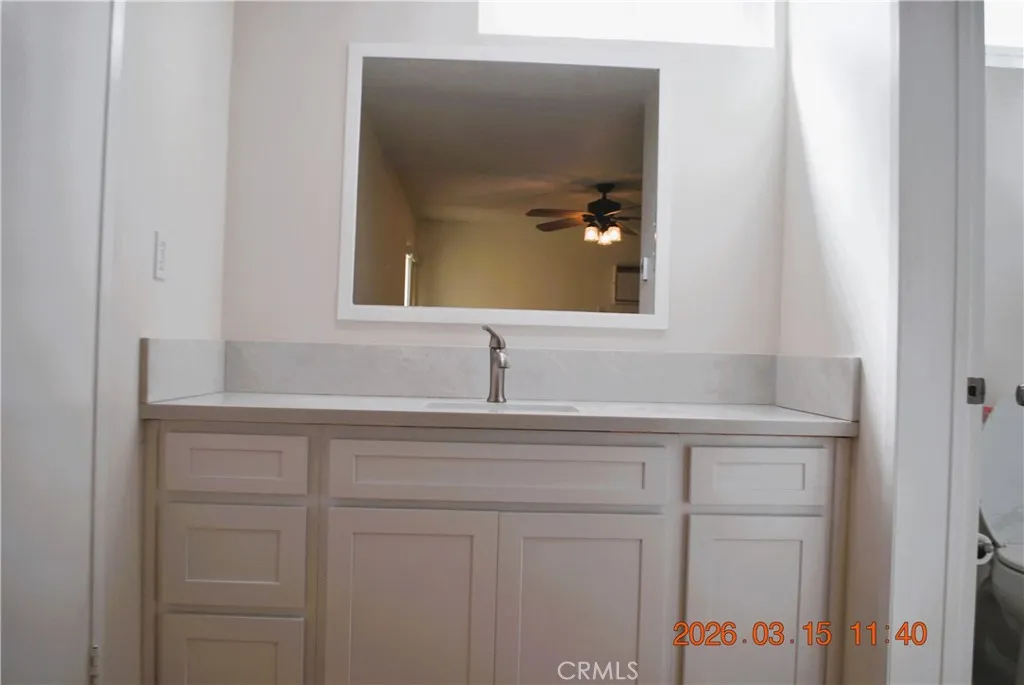 Brand new vanity in the master retreat