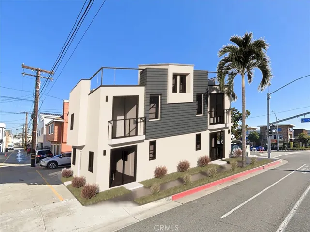Conceptual rendering for potential development inclusive of two ocean view rooftop decks.
