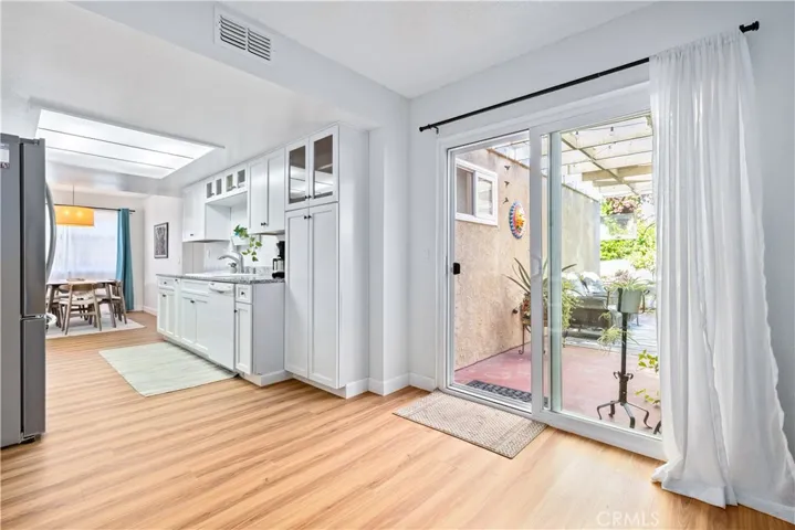 bonus area toward kitchen and back patio