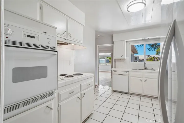 Kitchen view from hallway