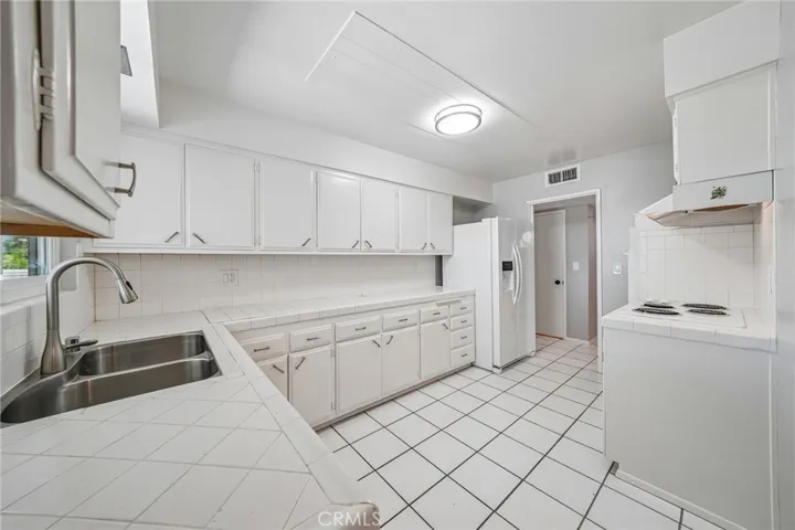 Kitchen view from living room