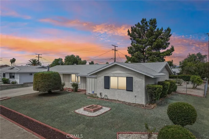 Dusk views of front of property