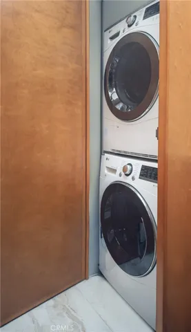 Laundry in kitchen