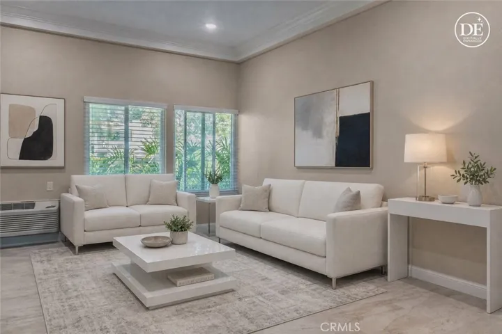 AI Staging: Living room