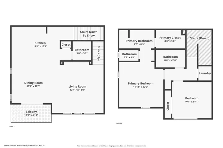 First and second floor combo