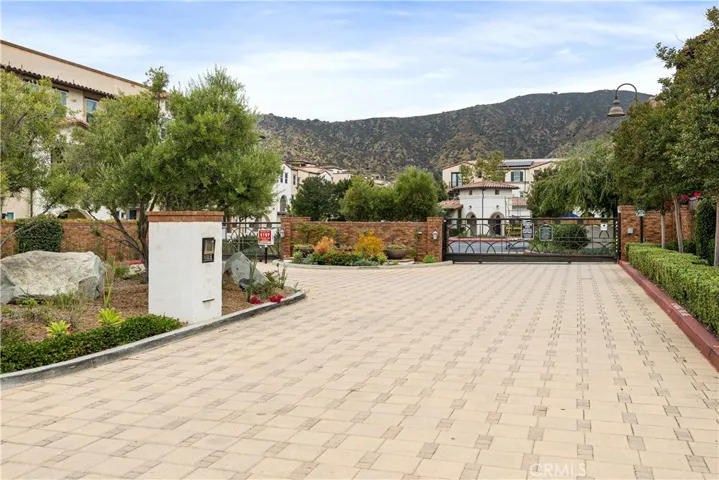 Gated entrance