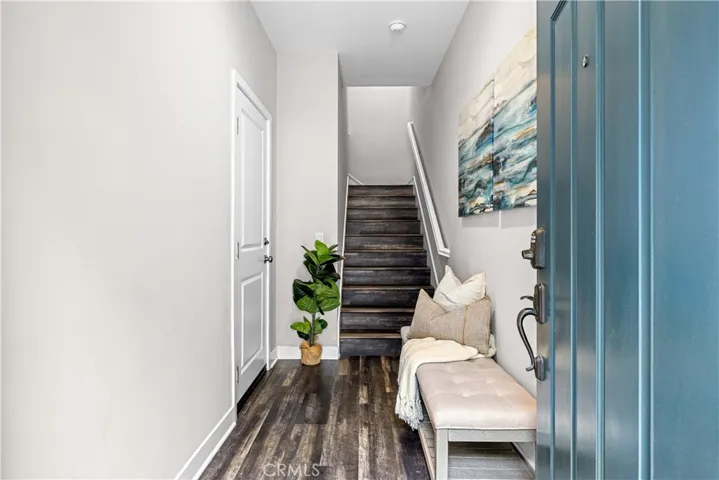 Foyer with garage access