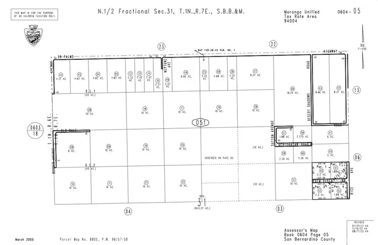 63251 Chickasaw Road, Joshua Tree, California 92252