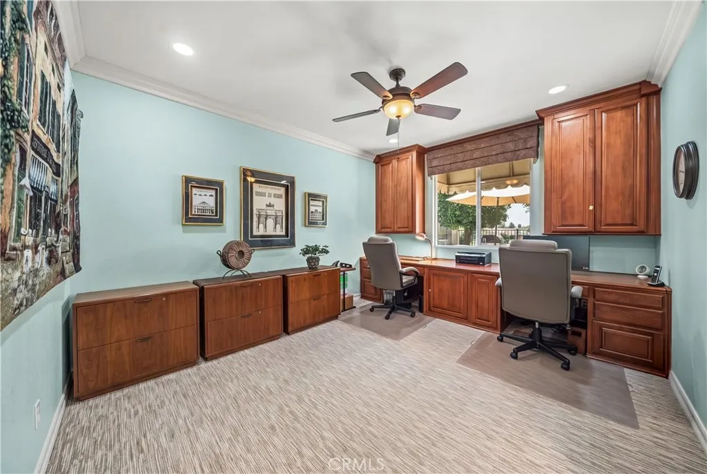 Downstairs office