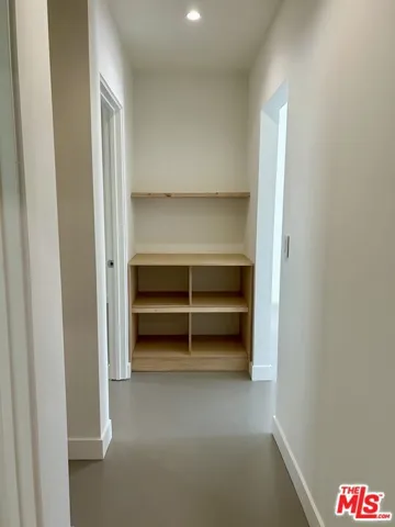 Upper hallway storage