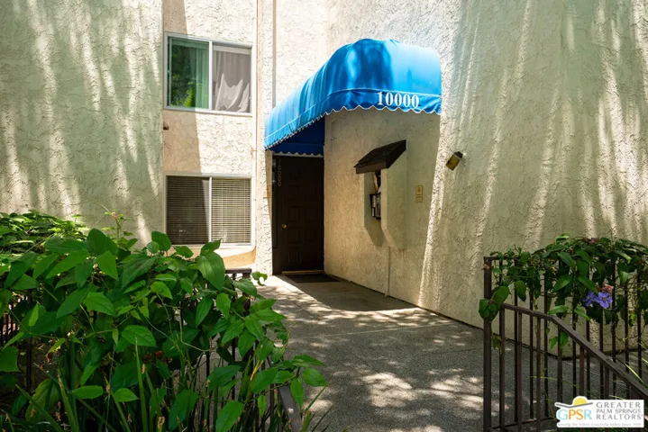 Entrance to Building by Pool