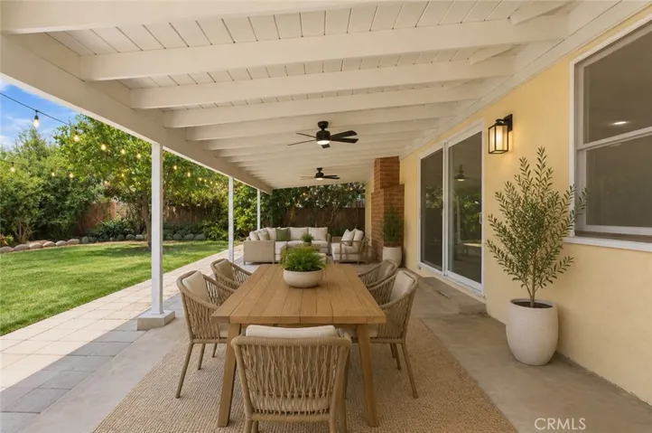 Virtually Staged Patio photo