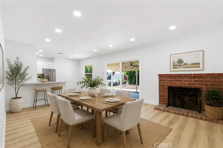 Virtually Staged Living room photo