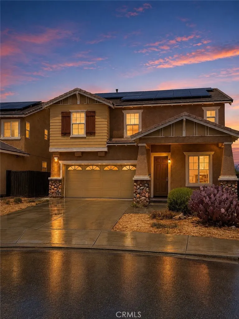 Front of home evening lighting, (Picture is AI Enhanced)