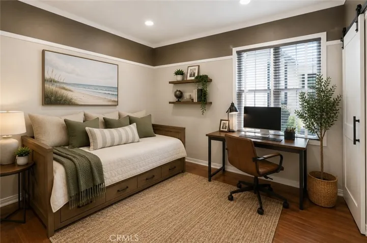 Ai generated 3rd bedroom furnishings