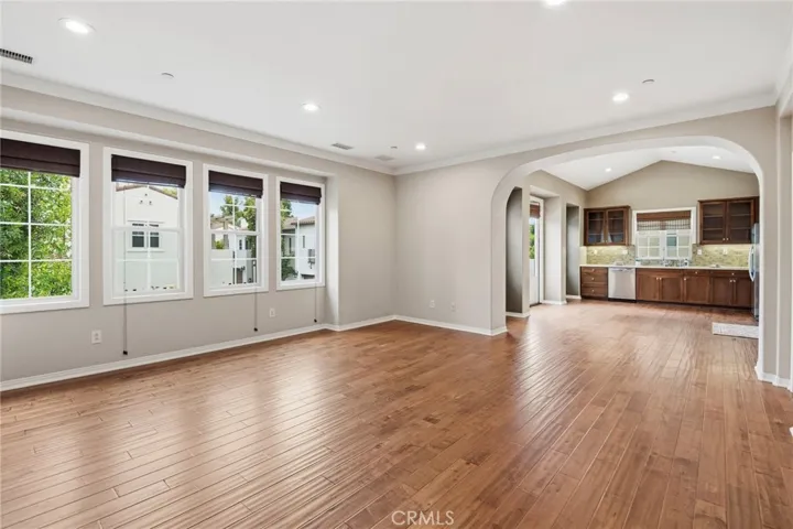 Open floor plan Living area