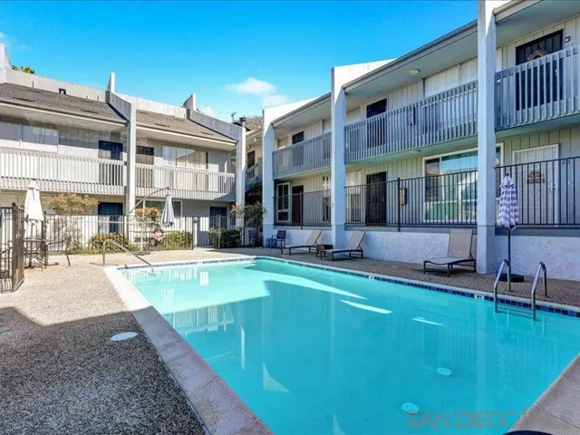 Community Pool and BBQ Area