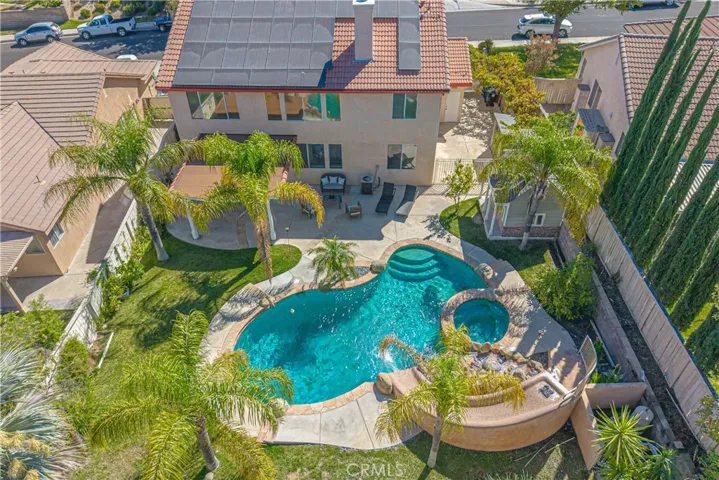 Sparkling Pool with Slide