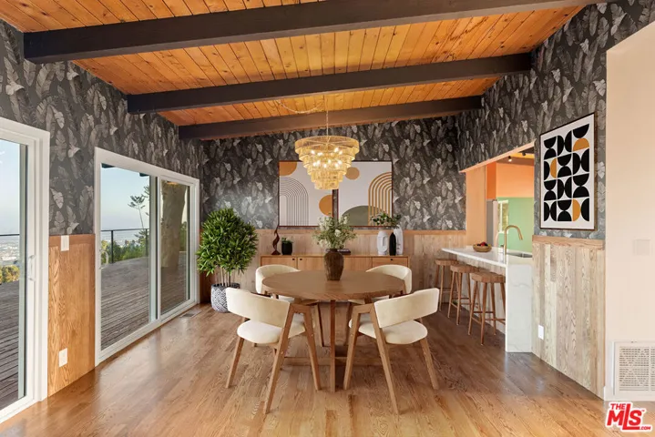Chic Living and Dining Space w